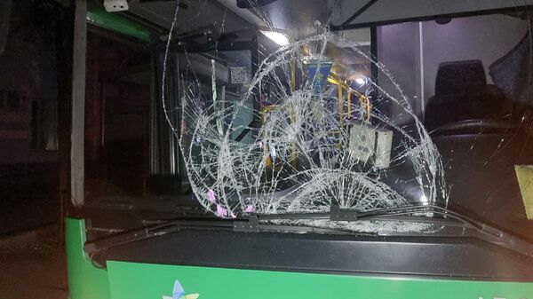 Автобус сбил пешехода на улице Кунаева - Sputnik Казахстан