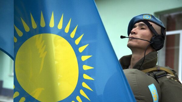 Казахстанский военнослужащий - Sputnik Қазақстан