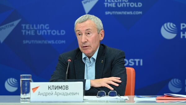 Сенатор, член комитета по международным делам Совета Федерации Андрей Климов - Sputnik Қазақстан