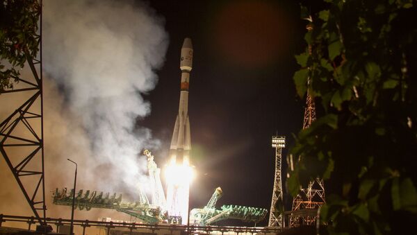 Старт ракеты-носителя Союз-2.1б с Байконура  - Sputnik Казахстан