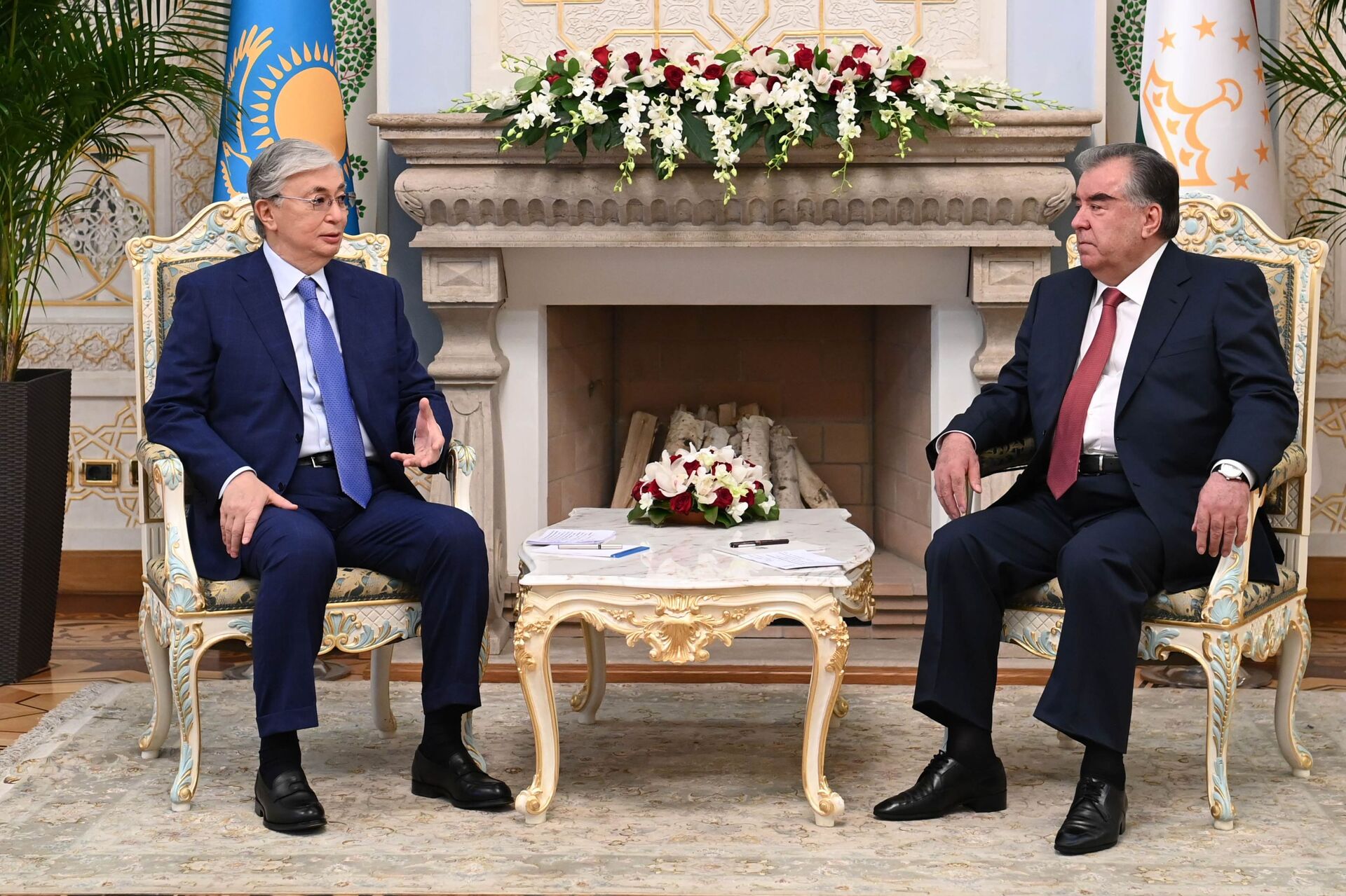 Токаев встретился с президентом Таджикистана - Sputnik Казахстан, 1920, 15.09.2021