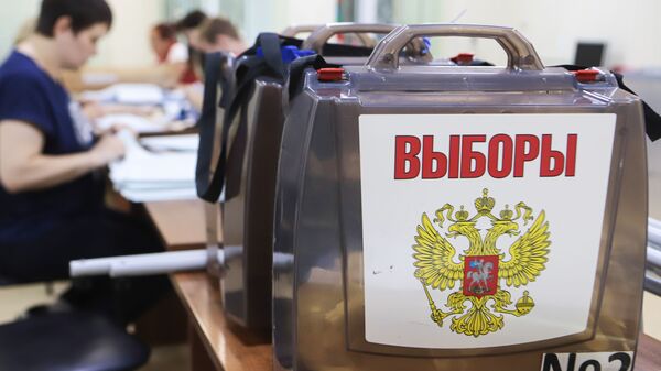 Подготовка к голосованию избирательных участков - Sputnik Казахстан