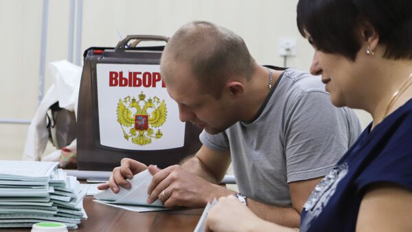 Подготовка к голосованию избирательных участков  - Sputnik Казахстан