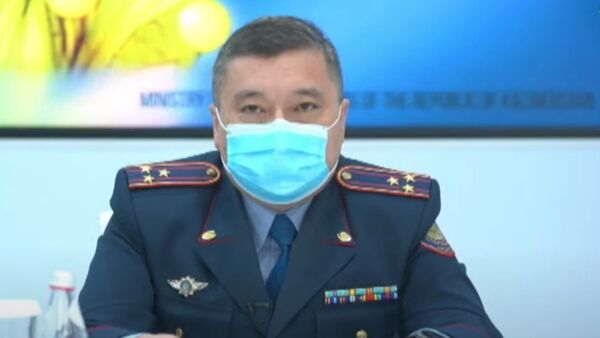 Заместитель начальника Департамента по противодействию экстремизму МВД Казахстана Дархан Разуев - Sputnik Казахстан