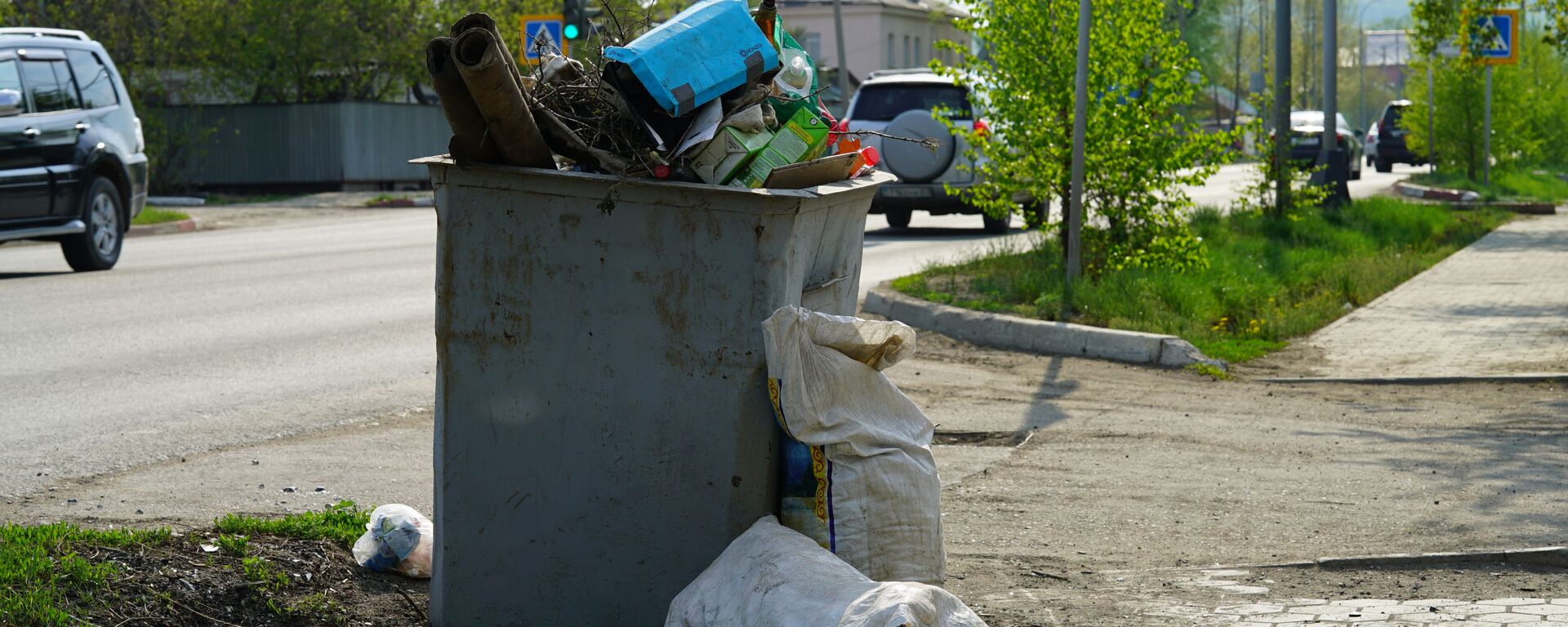 Қоқыс контейнері - Sputnik Қазақстан, 1920, 06.02.2026