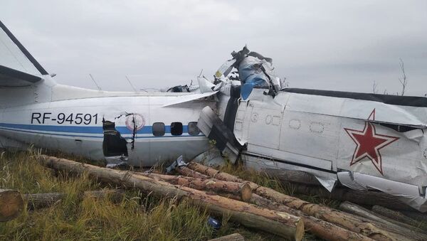 Крушение самолета L-410 под Мензелинском - Sputnik Казахстан
