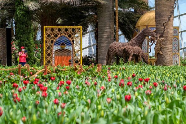 Выставка  Тюльпаномания в Сигнапуре - Sputnik Казахстан