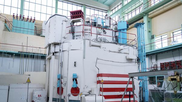 Водо-водянной реактор, который находится в Институте ядерной физики в Алматы - Sputnik Казахстан