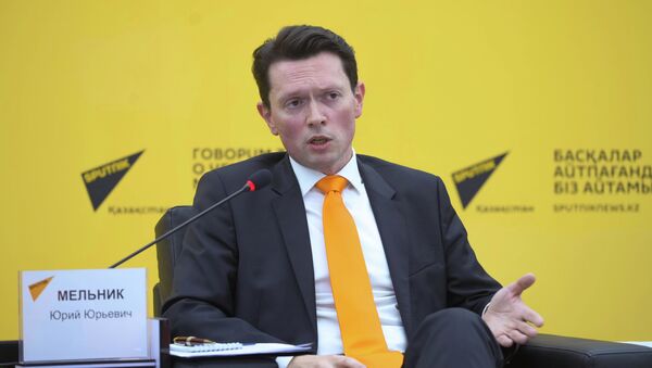Старший советник Посольства Российской Федерации в Казахстане Юрий Мельник - Sputnik Казахстан