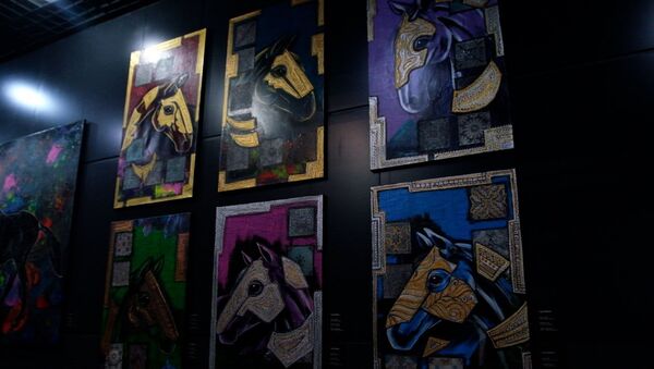 Выставка галереи изобразительного искусства Қазақ елі проходит в Нур-Султане  - Sputnik Казахстан