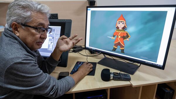 Алтын адам қазақстандық анимациялық фильмі - Sputnik Қазақстан