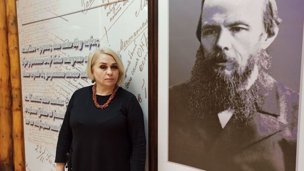 Директор музея Достоевского в Семее Ирина Соловьева - Sputnik Казахстан