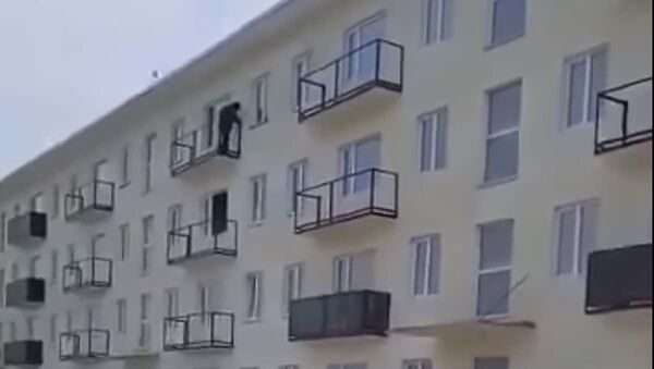 В СКО ,строят дома с балконами но без дверей на балкон - Sputnik Қазақстан