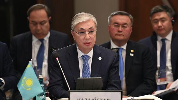 Касым-Жомарт Токаев на саммите Тюркского совета - Sputnik Казахстан