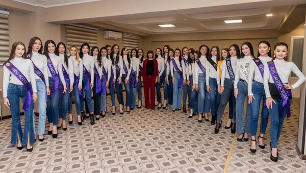 Претендентки на корону конкурса Мисс Казахстан 2021 в полном составе готовятся к финалу - Sputnik Казахстан