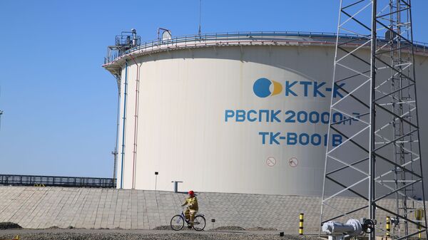  Резервуар КТК. КТК – трубопроводный нефтепровод Тенгиз–Новороссийск, действующий на территории Казахстана и России - Sputnik Казахстан