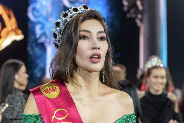  21-летняя Айдана Ахантаева. Обладательница титула Мисс Астана - 2021 - Sputnik Казахстан