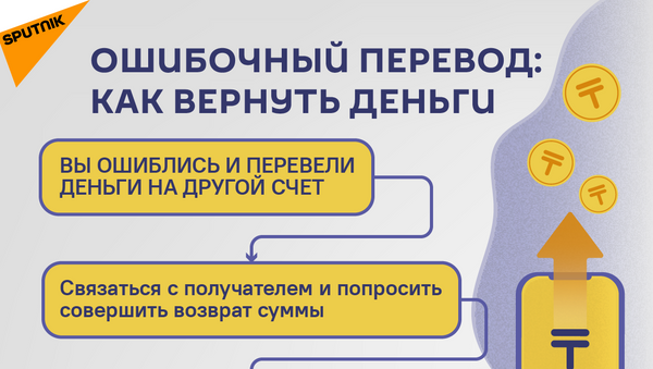 Ошибочный перевод денег - Sputnik Казахстан