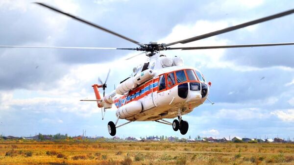 Вертолет совершил вынужденную посадку недалеко от Ерейментау - Sputnik Қазақстан