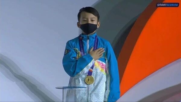 Одиннадцатилетний гимнаст Ислам Кабдоллов - Sputnik Казахстан