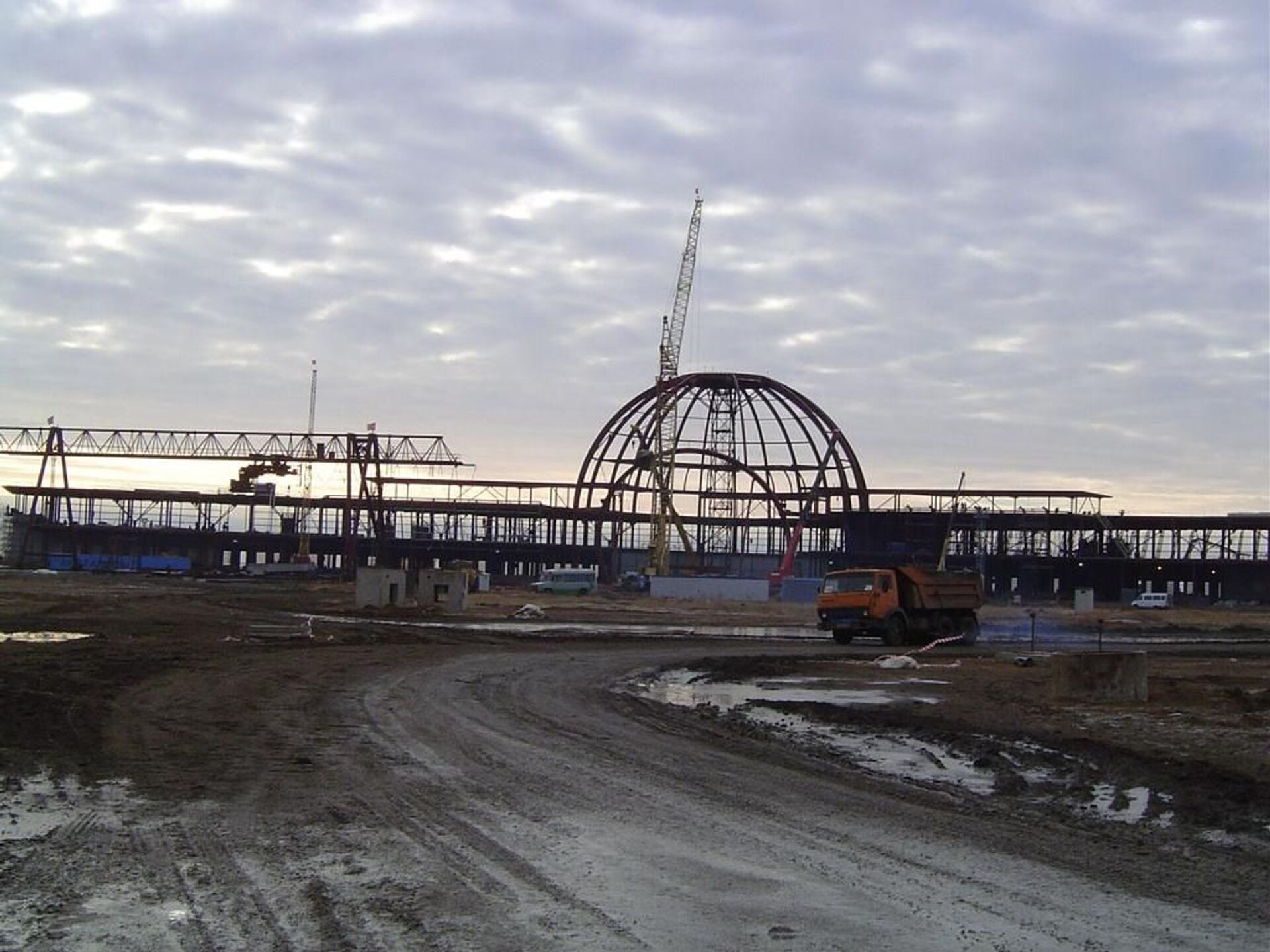 Строительство аэропорта в столице Казахстана, архивное фото - Sputnik Қазақстан, 1920, 01.02.2022
