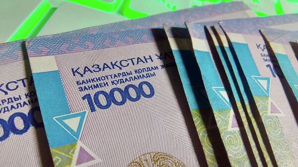 Тенге, деньги, купюры, иллюстративное фото - Sputnik Казахстан