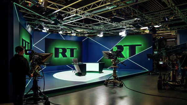 Студия RT, архивное фото - Sputnik Казахстан