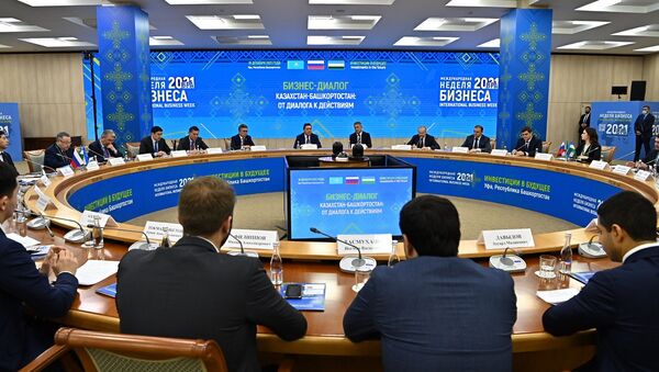 Премьер-министр Аскар Мамин провел переговоры с главой Башкортостана Радием Хабировым - Sputnik Казахстан
