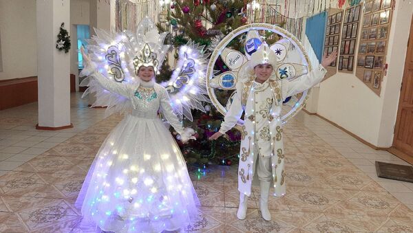 Победители конкурса на лучший костюм на Президентской елке-2021 в СКО - Sputnik Казахстан