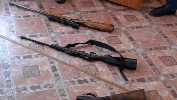 Полицейские Северо-Казахстанской области изъяли у жителя села огнестрельное оружие и боеприпасы - Sputnik Казахстан