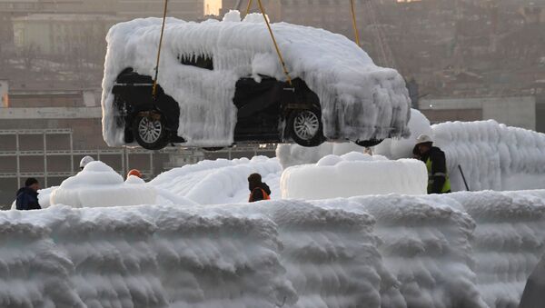 Сухогруз Sun Rio прибыл во Владивосток с замороженными автомобилями из Японии - Sputnik Казахстан