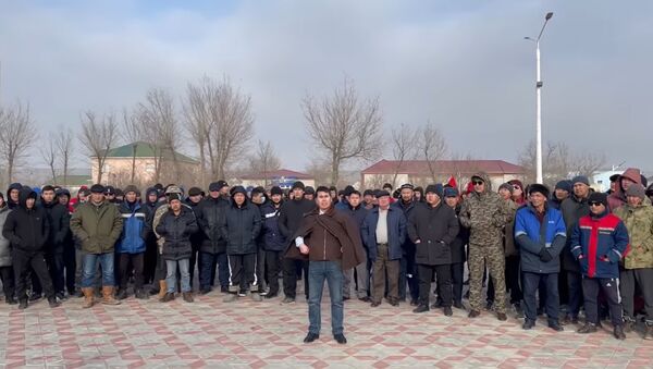 Протесты в Мангистауской области - Sputnik Казахстан