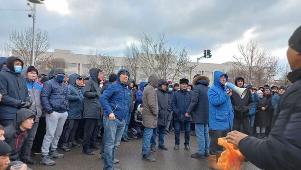 Митинг в Актау - Sputnik Казахстан