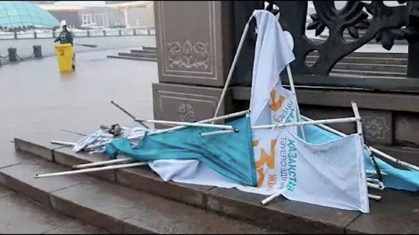 Алматы төтенше жағдай режимінде қалай өмір сүріп жатыр – видео  - Sputnik Казахстан