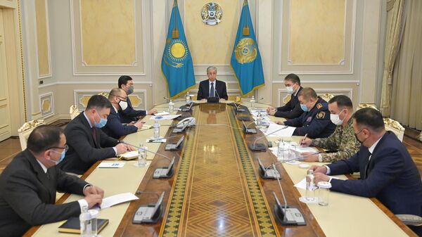 Касым-Жомарт Токаев провел заседание контртеррористического штаба - Sputnik Казахстан