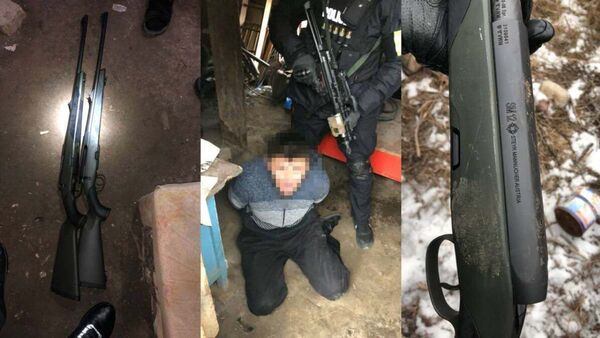 В Алматы задержаны двое вооруженных мужчин - Sputnik Қазақстан
