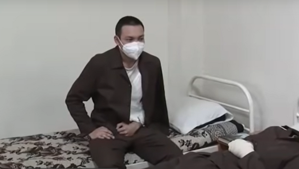 Военнослужащий Арнур Заруханов был избит погромщиками до потери сознания - Sputnik Казахстан
