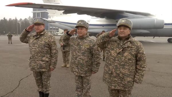 Миссия завершена: последние миротворцы ОДКБ покинули Казахстан   - Sputnik Казахстан