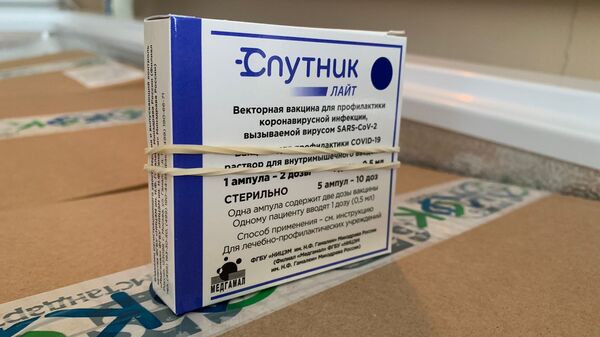 Партия вакцины Спутник Лайт прибыла в столицу - Sputnik Казахстан