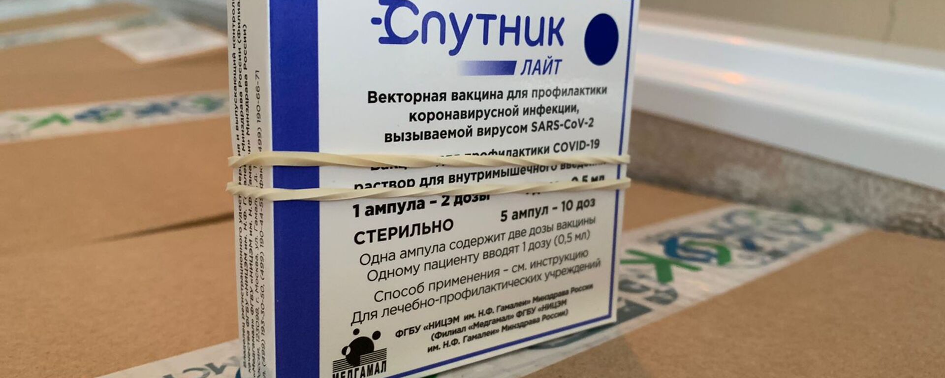 Партия вакцины Спутник Лайт прибыла в столицу - Sputnik Казахстан, 1920, 25.01.2022