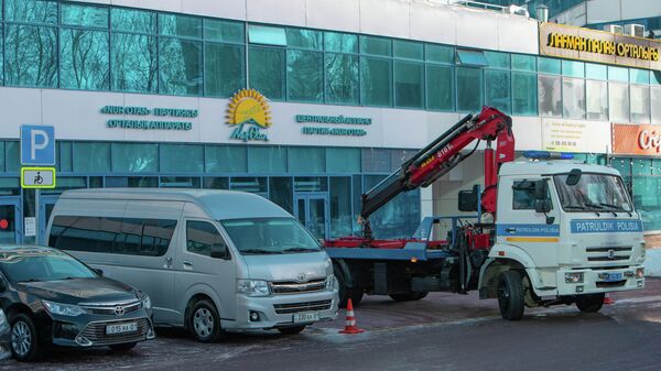 Астана қаласындағы автотұрақ - Sputnik Қазақстан