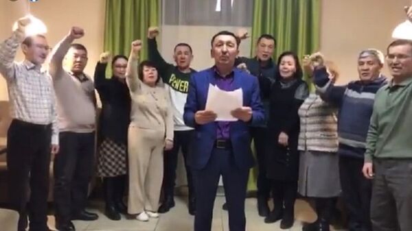 Желтоксановцы выступили с обращением - скриншот видео - Sputnik Қазақстан