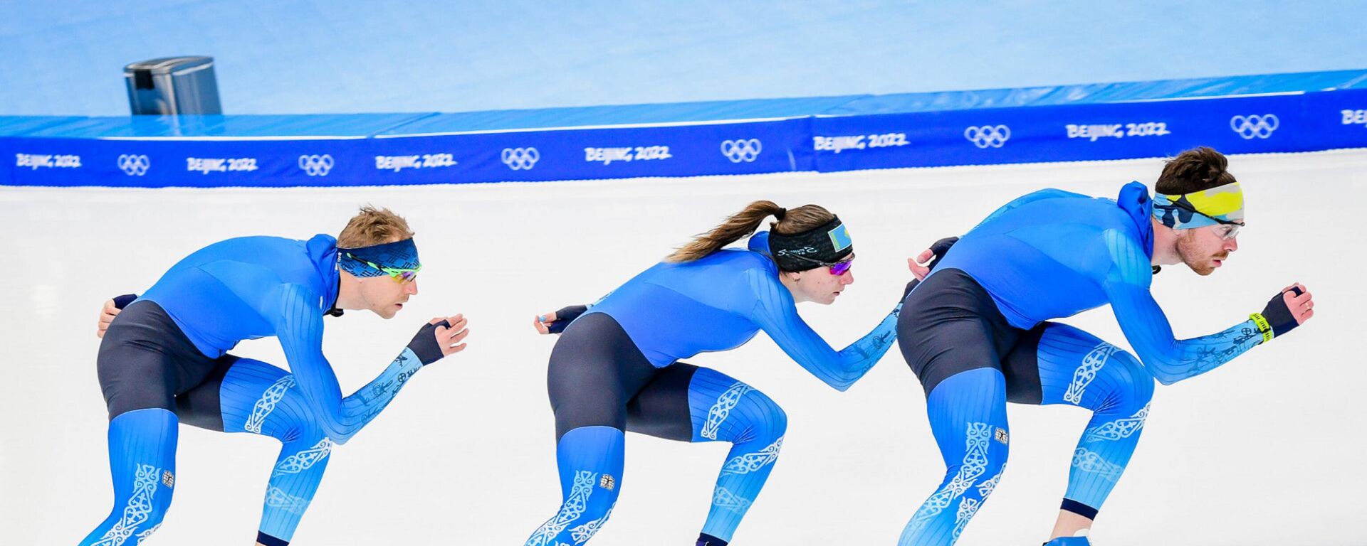 Казахстанские конькобежцы осваивают олимпийский лед в Пекине  - Sputnik Қазақстан, 1920, 05.02.2022