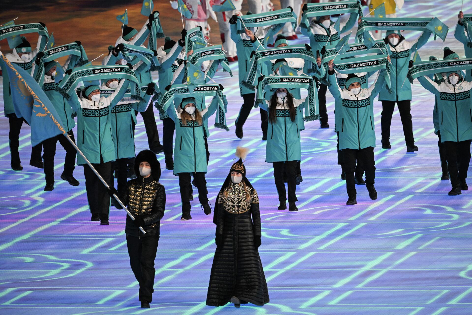Казахстанская сборная на Олимпиаде в Пекине  - Sputnik Казахстан, 1920, 15.02.2022