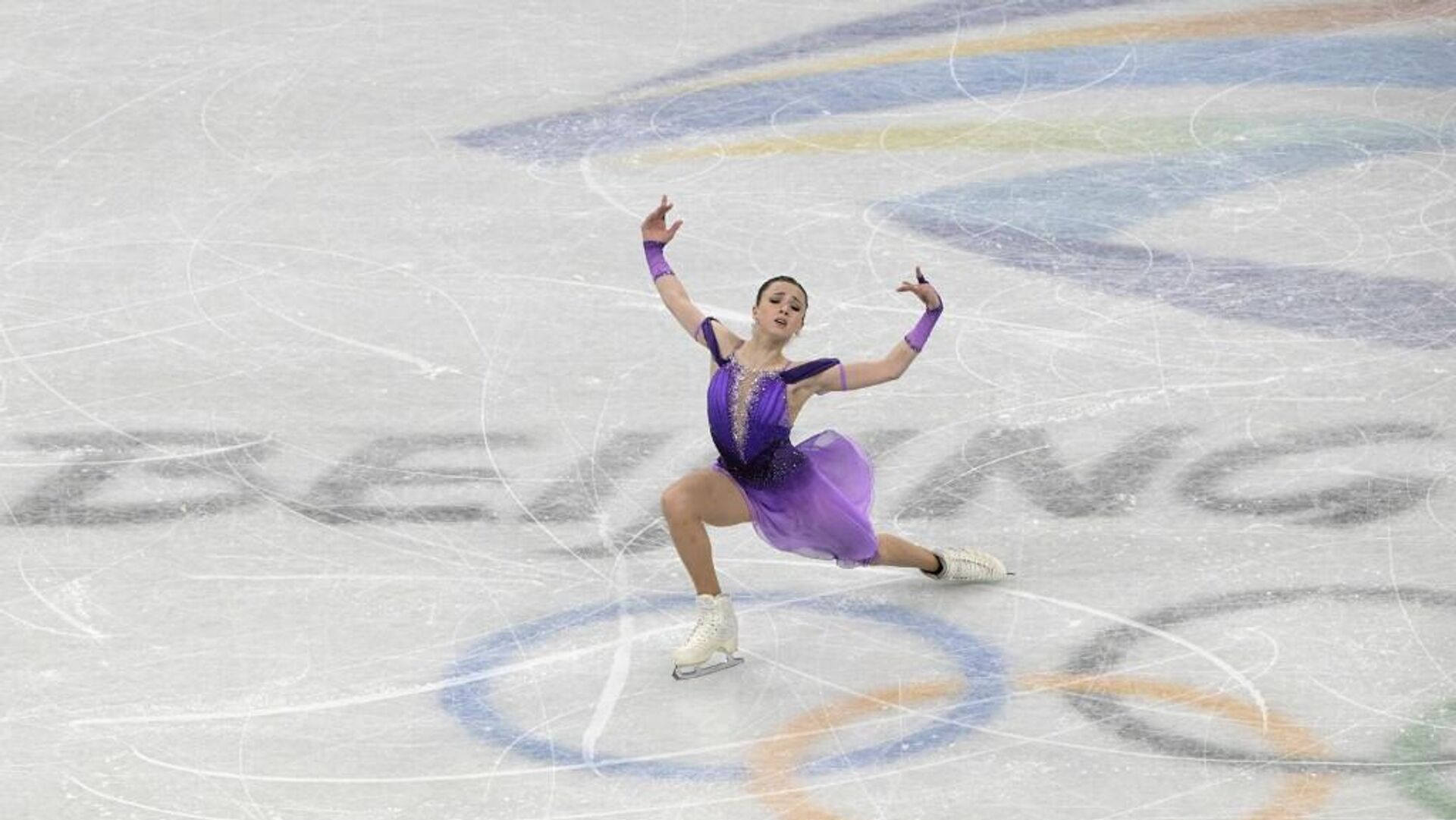 Российская фигуристка Камила Валиева на Олимпиаде в Пекине-2022 - Sputnik Казахстан, 1920, 09.02.2022