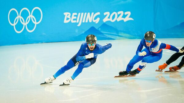 Два шорт-трекиста вышли в полуфинал Олимпиады - Sputnik Казахстан