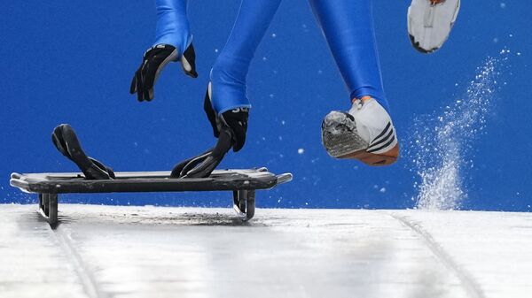 Итальянская скелетонистка Валентина Маргальо на XXIV зимних Олимпийских играх в Пекине - Sputnik Қазақстан