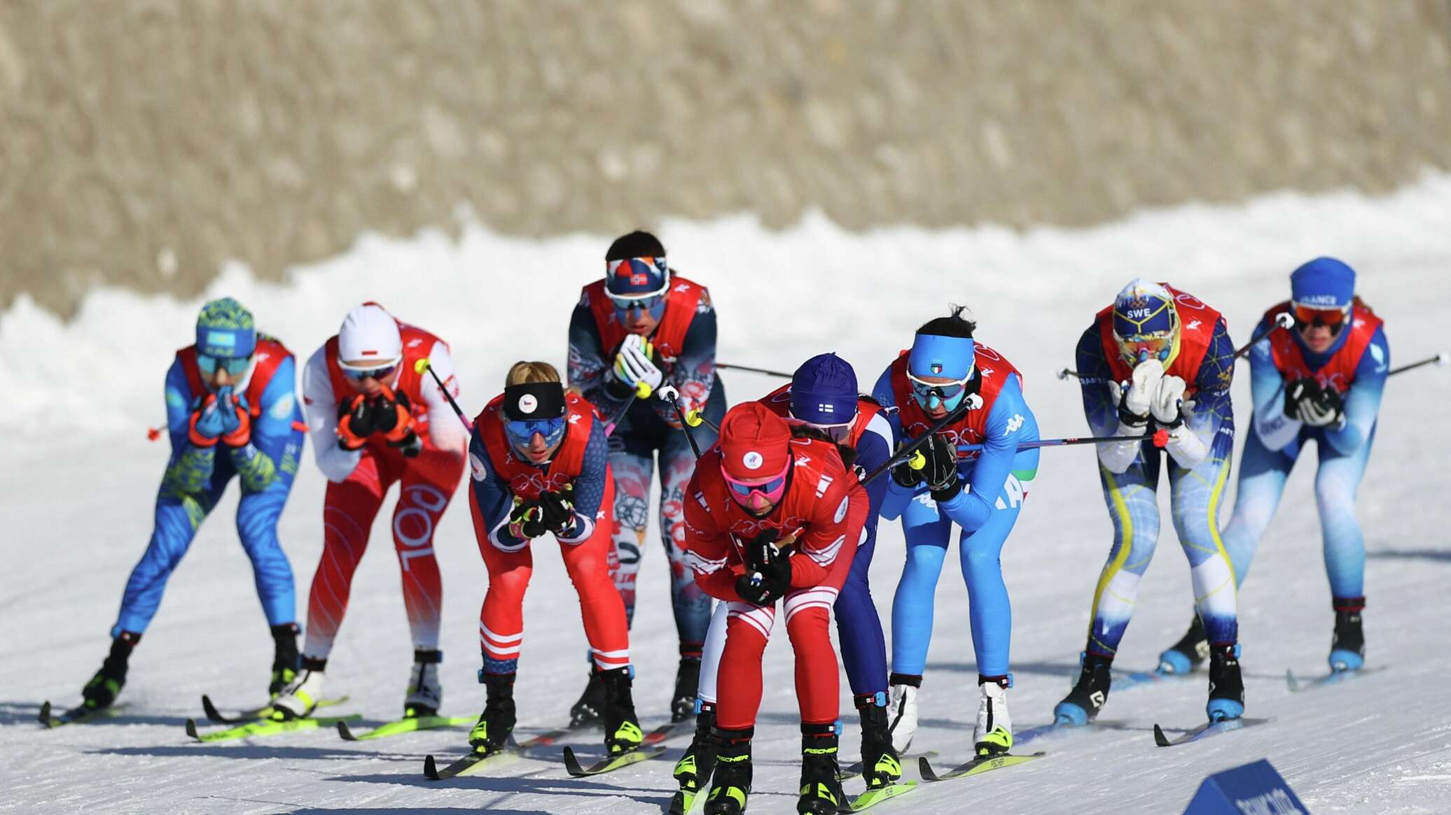 Cross Country Skiing Olympic фотосессия