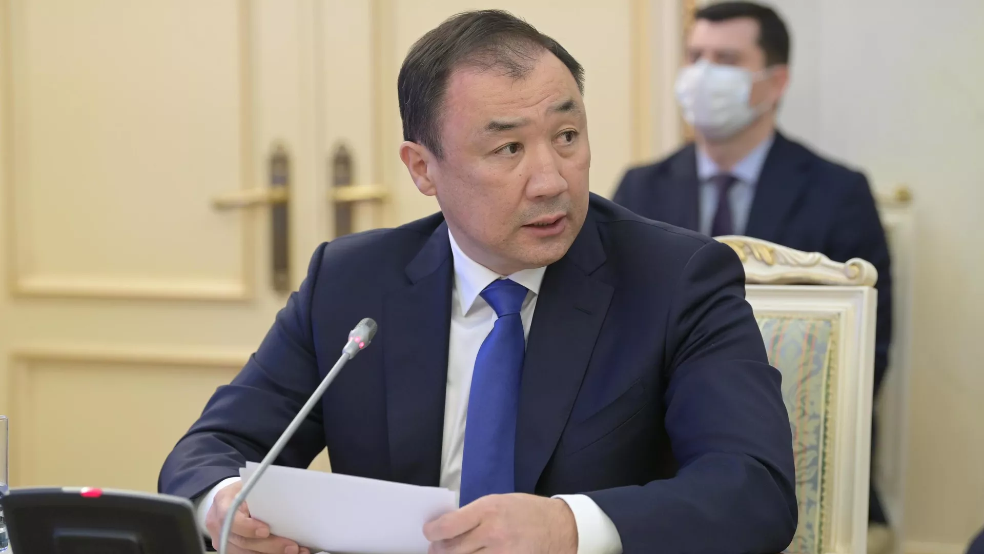 Председатель правления АО НК Қазақстан темір жолы Нурлан Сауранбаев Председатель правления АО НК Қазақстан темір жолы Нурлан Сауранбаев - Sputnik Қазақстан, 1920, 01.07.2025