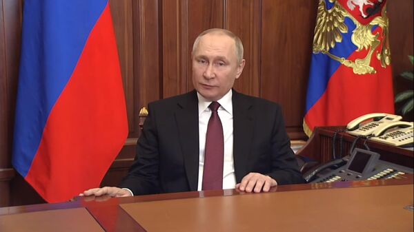 Путин объявил о специальной военной операции - Sputnik Казахстан